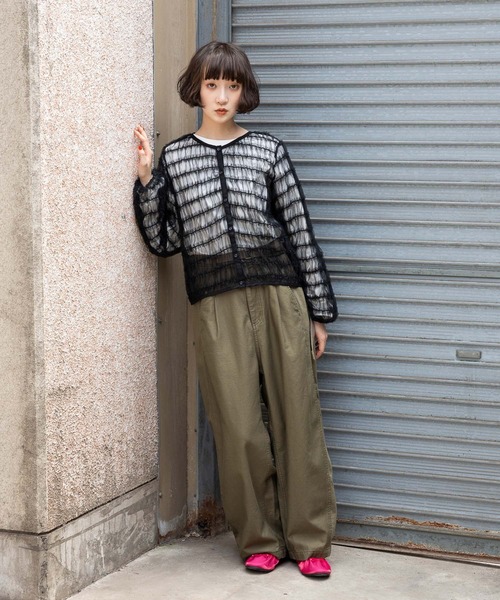 niko and...(ニコアンド)の「オリジナル2WAYリボンパンプス(パンプス・レディース・ピンク/ライトグリーン/ブラック・SMALL/MEDIUM/LARGE)」の17枚目の写真