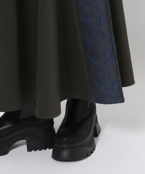 HARE(ハレ)の「キリカエジャガードジャージスカート(HARE)(スカート・レディース・ネイビー/ブラック・FREE)」の19枚目の写真