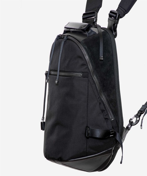 KATSUYUKI KODAMA(カツユキコダマ)の「【KATSUYUKIKODAMA PARADIDDLE】ナイロンバックパック(バックパック/リュック・メンズ・ブラック・FREE)」の4枚目の写真