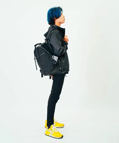 KATSUYUKI KODAMA(カツユキコダマ)の「【KATSUYUKIKODAMA PARADIDDLE】ナイロンバックパック(バックパック/リュック・メンズ・ブラック・FREE)」の12枚目の写真