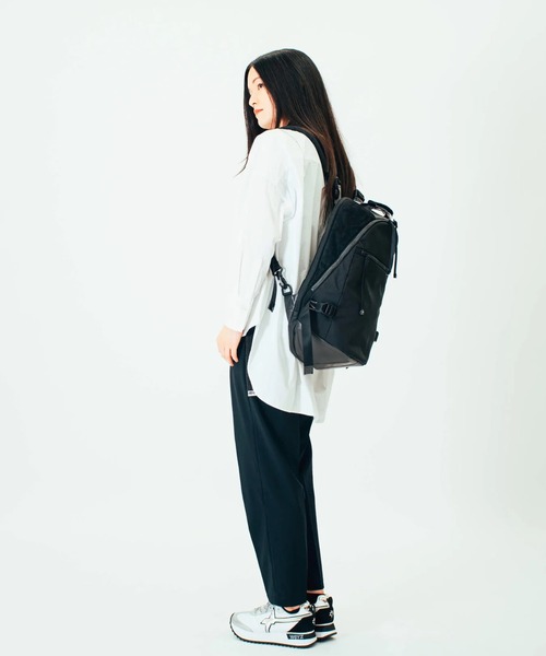 KATSUYUKI KODAMA(カツユキコダマ)の「【KATSUYUKIKODAMA PARADIDDLE】ナイロンバックパック(バックパック/リュック・メンズ・ブラック・FREE)」の13枚目の写真