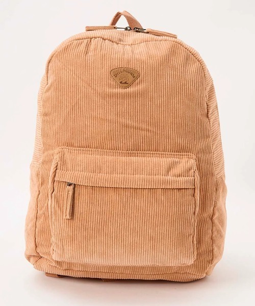 BILLABONG(ビラボン)の「BILLABONG レディース SCHOOLS OUT CORD バッグ 【2024年秋冬モデル】/ビラボンコーデュロイバックパック・リュックサック(バックパック/リュック・レディース・オレンジ系その他/グリーン系その他・FREE)」の8枚目の写真