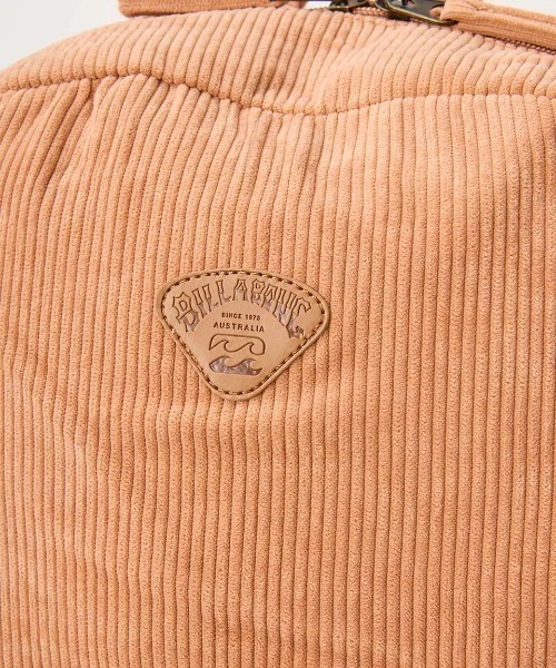 BILLABONG(ビラボン)の「BILLABONG レディース SCHOOLS OUT CORD バッグ 【2024年秋冬モデル】/ビラボンコーデュロイバックパック・リュックサック(バックパック/リュック・レディース・オレンジ系その他/グリーン系その他・FREE)」の12枚目の写真