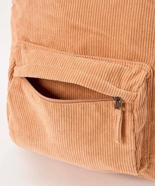 BILLABONG(ビラボン)の「BILLABONG レディース SCHOOLS OUT CORD バッグ 【2024年秋冬モデル】/ビラボンコーデュロイバックパック・リュックサック(バックパック/リュック・レディース・オレンジ系その他/グリーン系その他・FREE)」の14枚目の写真