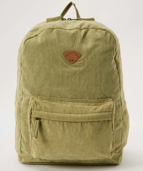 BILLABONG(ビラボン)の「BILLABONG レディース SCHOOLS OUT CORD バッグ 【2024年秋冬モデル】/ビラボンコーデュロイバックパック・リュックサック(バックパック/リュック・レディース・オレンジ系その他/グリーン系その他・FREE)」の3枚目の写真