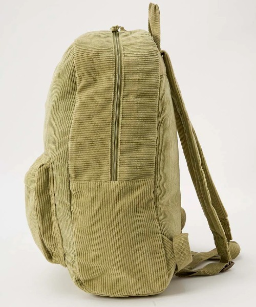 BILLABONG(ビラボン)の「BILLABONG レディース SCHOOLS OUT CORD バッグ 【2024年秋冬モデル】/ビラボンコーデュロイバックパック・リュックサック(バックパック/リュック・レディース・オレンジ系その他/グリーン系その他・FREE)」の4枚目の写真