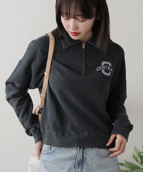 セール】R JUBILEE/アール ジュビリー Half Zip Sweat Pullover ハーフ