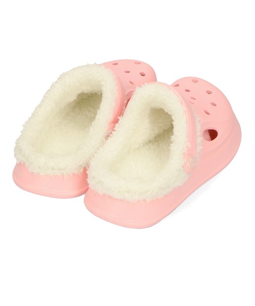 ORiental TRaffic(オリエンタルトラフィック)の「【EC限定】フェイクファークロッグサンダル/K-456(サンダル・キッズ・ピンク/ブラック/ブルー・15.0cm/16.0cm/17.0cm/18.0cm/19.0cm/20.0cm)」の5枚目の写真