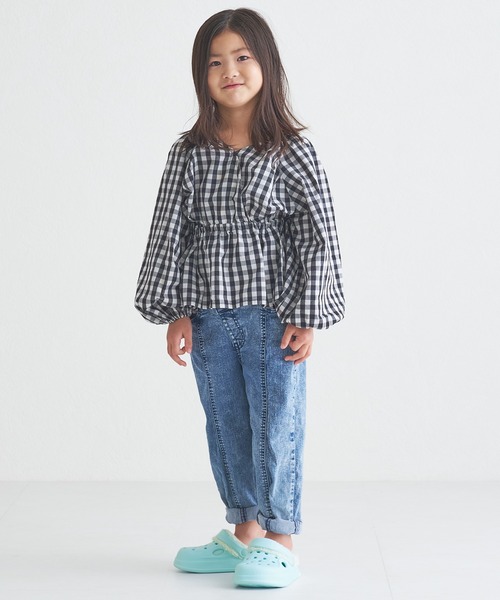 ORiental TRaffic(オリエンタルトラフィック)の「【EC限定】フェイクファークロッグサンダル/K-456(サンダル・キッズ・ピンク/ブラック/ブルー・15.0cm/16.0cm/17.0cm/18.0cm/19.0cm/20.0cm)」の18枚目の写真