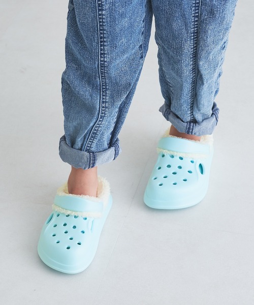 ORiental TRaffic(オリエンタルトラフィック)の「【EC限定】フェイクファークロッグサンダル/K-456(サンダル・キッズ・ピンク/ブラック/ブルー・15.0cm/16.0cm/17.0cm/18.0cm/19.0cm/20.0cm)」の17枚目の写真