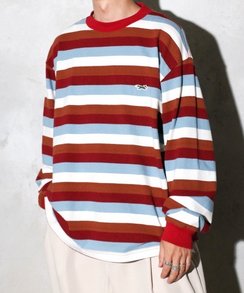 【セール】PENNEY'S / ペニーズ THE FOX LS BORDER TEE フォックス ボーダー ロングスリーブTシャツ（Tシャツ/カットソー）｜PENNEYS（ぺニーズ）