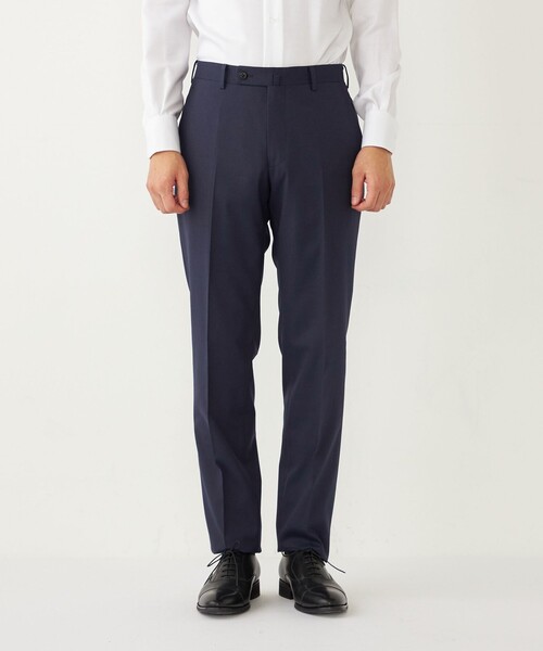 SHIPS Colors(シップス カラーズ)の「SHIPS Colors:〈洗濯機可能〉TW パンツ 2(セットアップ対応可能)(スーツパンツ・メンズ・コバルトブルー・44/46/48/50/52/42)」の14枚目の写真