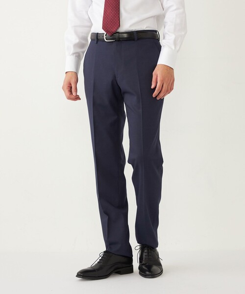 SHIPS Colors(シップス カラーズ)の「SHIPS Colors:〈洗濯機可能〉TW パンツ 2(セットアップ対応可能)(スーツパンツ・メンズ・コバルトブルー・44/46/48/50/52/42)」の19枚目の写真