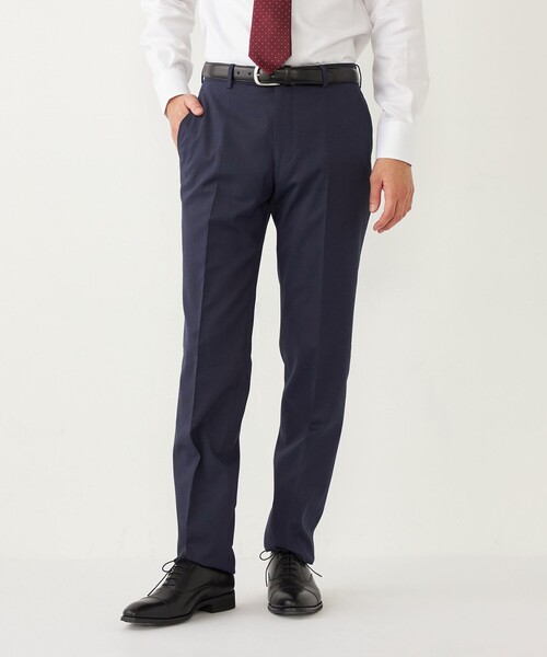 SHIPS Colors(シップス カラーズ)の「SHIPS Colors:〈洗濯機可能〉TW パンツ 2(セットアップ対応可能)(スーツパンツ・メンズ・コバルトブルー・44/46/48/50/52/42)」の20枚目の写真