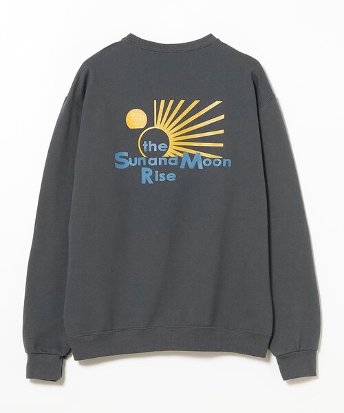THE DAY(ザデイ)の「THE DAY / 別注 Crew Neck Sweat(スウェット・メンズ・チャコールグレー/ライトブルー・XL/L/M)」の5枚目の写真