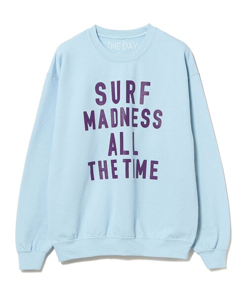 THE DAY(ザデイ)の「THE DAY / 別注 Crew Neck Sweat(スウェット・メンズ・チャコールグレー/ライトブルー・XL/L/M)」の7枚目の写真