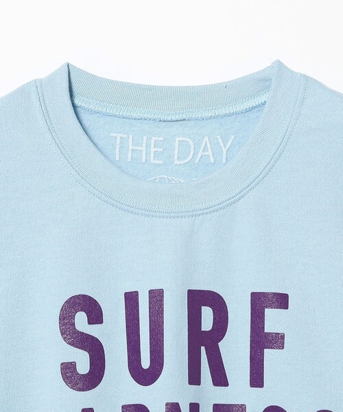 THE DAY(ザデイ)の「THE DAY / 別注 Crew Neck Sweat(スウェット・メンズ・チャコールグレー/ライトブルー・XL/L/M)」の8枚目の写真