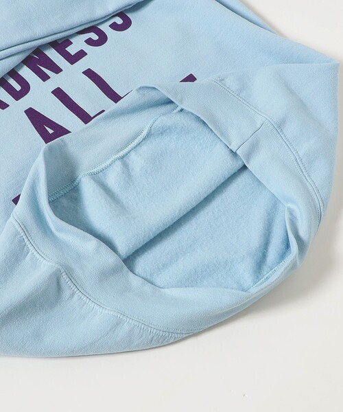THE DAY(ザデイ)の「THE DAY / 別注 Crew Neck Sweat(スウェット・メンズ・チャコールグレー/ライトブルー・XL/L/M)」の10枚目の写真