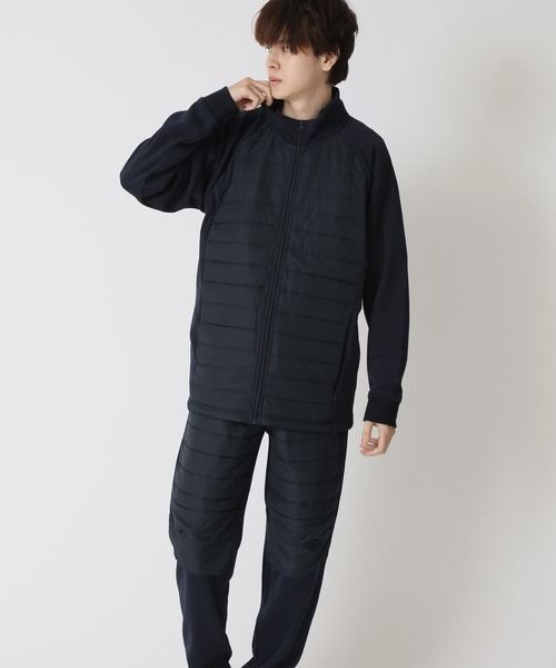 【セール】上下セットアップ フェイクダウンブルゾン×スキニーフェイクダウンパンツ（ゴルフグッズ）｜ARCADE（アーケード）