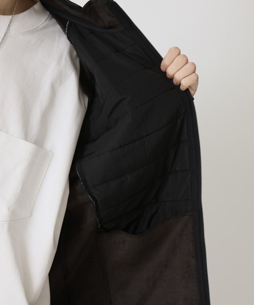 ARCADE（アーケード）の「上下セットアップ フェイクダウンブルゾン×スキニーフェイクダウンパンツ（ゴルフグッズ・メンズ・ネイビー/ホワイト/ブラック/グレー・L/LL/M）」の20枚目の写真