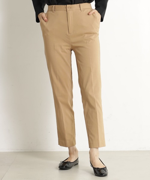 FOUND GOOD（ファウンドグッド）の「ウラキモウNRスリムパンツ（その他パンツ・レディース・グリーン系5/ネイビー/ブラウン系3/グレー系/アイボリー/ブラック・S/M/L/XL）」の4枚目の写真