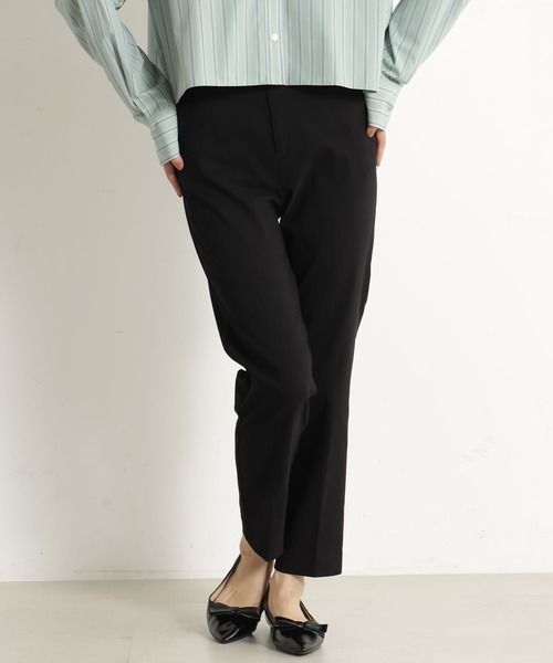 FOUND GOOD（ファウンドグッド）の「ウラキモウNRスリムパンツ（その他パンツ・レディース・グリーン系5/ネイビー/ブラウン系3/グレー系/アイボリー/ブラック・S/M/L/XL）」の7枚目の写真