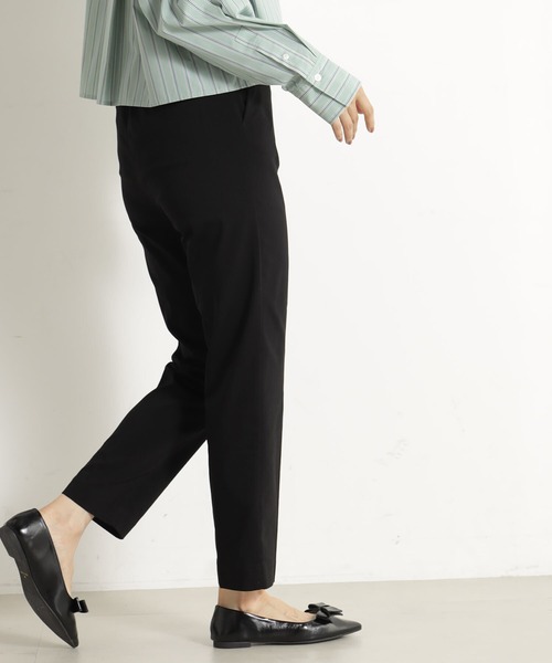 FOUND GOOD（ファウンドグッド）の「ウラキモウNRスリムパンツ（その他パンツ・レディース・グリーン系5/ネイビー/ブラウン系3/グレー系/アイボリー/ブラック・S/M/L/XL）」の9枚目の写真