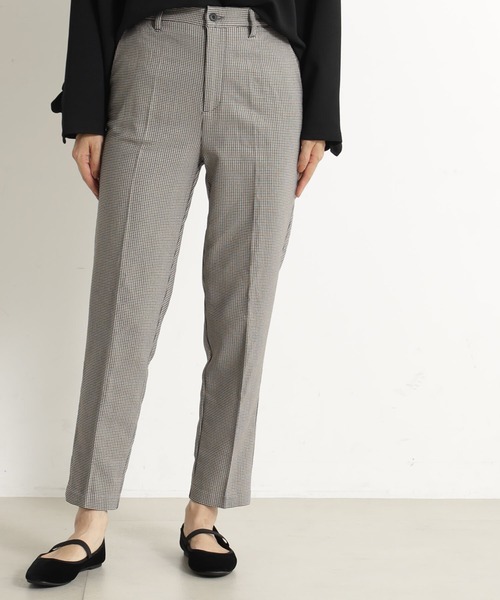 FOUND GOOD（ファウンドグッド）の「ウラキモウNRスリムパンツ（その他パンツ・レディース・グリーン系5/ネイビー/ブラウン系3/グレー系/アイボリー/ブラック・S/M/L/XL）」の11枚目の写真