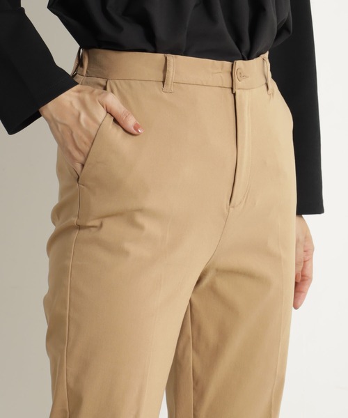 FOUND GOOD（ファウンドグッド）の「ウラキモウNRスリムパンツ（その他パンツ・レディース・グリーン系5/ネイビー/ブラウン系3/グレー系/アイボリー/ブラック・S/M/L/XL）」の17枚目の写真