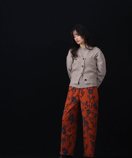 【セール】◇アートフラワーシリーズ（その他パンツ）｜NATURAL BEAUTY BASIC（ナチュラルビューティーベーシック）