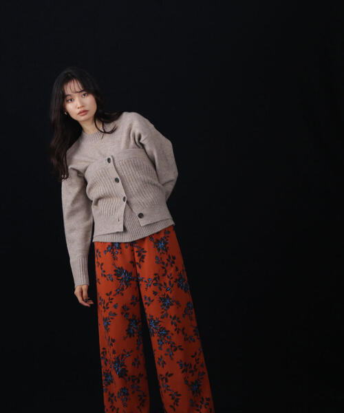 【セール】◇アートフラワーシリーズ（その他パンツ）｜NATURAL BEAUTY BASIC（ナチュラルビューティーベーシック）
