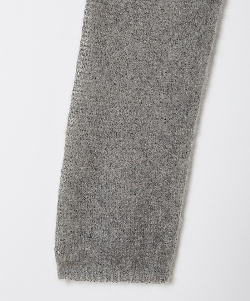 soduk(スドーク)の「【soduk】double striped knit top(ニット/セーター・レディース・グレー/ホワイト・ONE SIZE)」の5枚目の写真