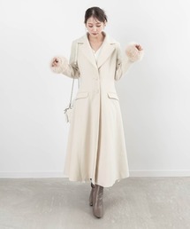 RANDA | ウエストフィットロングコート(その他アウター)