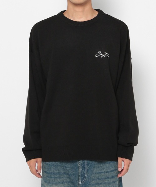 セール】プリントニットプルオーバー / 152936（ニット/セーター