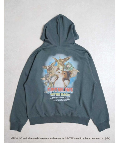 Right-on(ライトオン)の「【WEB限定】グレムリン フォトパーカー(パーカー・メンズ・ライトグレー/ダークグレー/グレー・M/L/XL)」の3枚目の写真