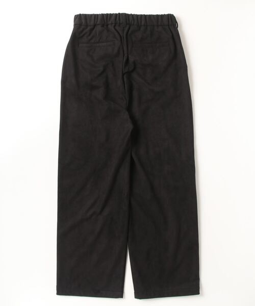 【セール】ATELANE フェイクスエードワイドパンツ（スウェットパンツ）｜ATELANE（アテレーン）