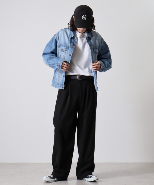 【セール】ATELANE フェイクスエードワイドパンツ（スウェットパンツ）｜ATELANE（アテレーン）