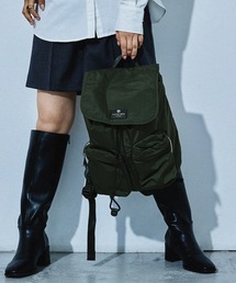 HUNDRED（ハンドレッド）の「ナップサックデザインリュック リュック 大容量 A4 ナップサック レディース きれいめ 軽量（バックパック/リュック）」