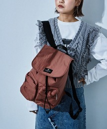 HUNDRED（ハンドレッド）の「ナップサックデザインリュック リュック 大容量 A4 ナップサック レディース きれいめ 軽量（バックパック/リュック）」