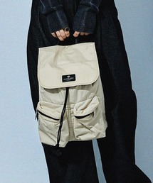 HUNDRED（ハンドレッド）の「ナップサックデザインリュック リュック 大容量 A4 ナップサック レディース きれいめ 軽量（バックパック/リュック）」