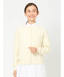 カーディガン 「EDIT-B」Cotton Wool Cable Cardigan コットンウール ケーブルカーディガン レディース アンサンブル ケーブルニット」に該当するカーディガン/ボレロ