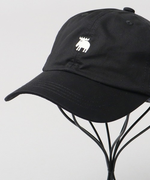 moz(モズ)の「エルク刺繍 ツイルキャップ(キャップ・レディース・ブラック/アイボリー/ミント・FREE)」の12枚目の写真