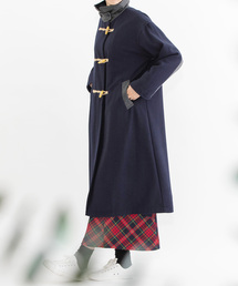 nop de nod（ノップドゥノッド）の「スタンドカラーダッフルコート（ダッフルコート）」