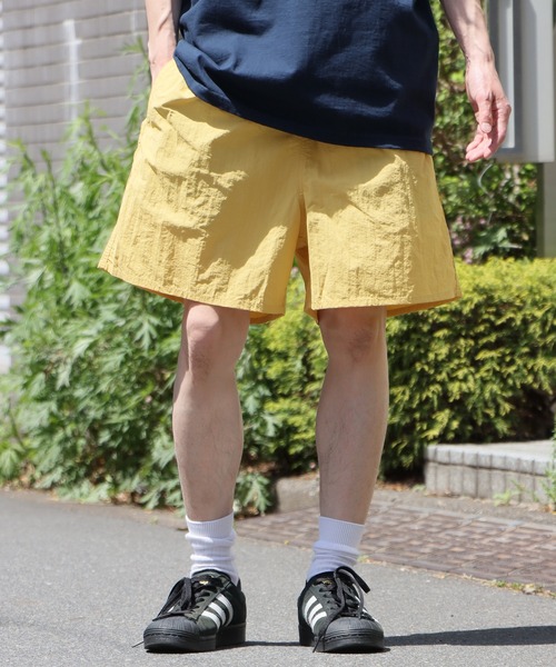 TRUSS（トラス）の「TRUSS/トラス  バーサタイル ナイロンショーツ ハーフパンツ 2026年春夏（その他パンツ・メンズ・オリーブ/ブルー/ライトブラウン/オレンジ/イエロー/コーラル/ミント/パープル/カモフラージュ/ブラック/グレー・XL/L/M/S/XS）」の8枚目の写真