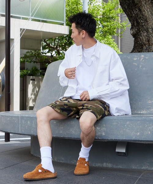 TRUSS(トラス)の「TRUSS/トラス バーサタイル ナイロンショーツ ハーフパンツ 2026年 夏 夏服(その他パンツ・メンズ・オリーブ/ブルー/ライトブラウン/オレンジ/イエロー/コーラル/ミント/パープル/カモフラージュ/ブラック/グレー・XL/L/M/S/XS)」の20枚目の写真
