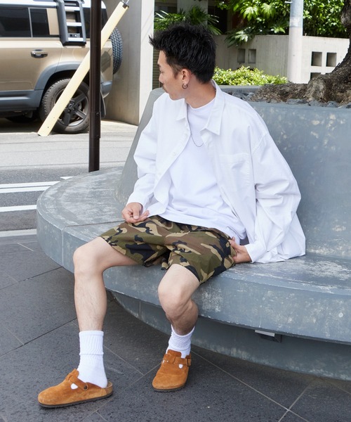 TRUSS(トラス)の「TRUSS/トラス バーサタイル ナイロンショーツ ハーフパンツ 2026年 夏 夏服(その他パンツ・メンズ・オリーブ/ブルー/ライトブラウン/オレンジ/イエロー/コーラル/ミント/パープル/カモフラージュ/ブラック/グレー・XL/L/M/S/XS)」の19枚目の写真