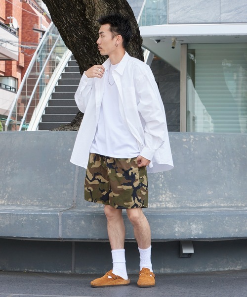 TRUSS(トラス)の「TRUSS/トラス バーサタイル ナイロンショーツ ハーフパンツ 2026年 夏 夏服(その他パンツ・メンズ・オリーブ/ブルー/ライトブラウン/オレンジ/イエロー/コーラル/ミント/パープル/カモフラージュ/ブラック/グレー・XL/L/M/S/XS)」の14枚目の写真