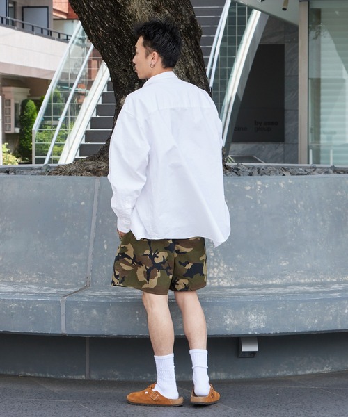 TRUSS(トラス)の「TRUSS/トラス バーサタイル ナイロンショーツ ハーフパンツ 2026年 夏 夏服(その他パンツ・メンズ・オリーブ/ブルー/ライトブラウン/オレンジ/イエロー/コーラル/ミント/パープル/カモフラージュ/ブラック/グレー・XL/L/M/S/XS)」の13枚目の写真