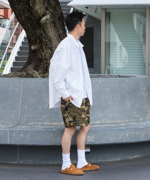 TRUSS(トラス)の「TRUSS/トラス バーサタイル ナイロンショーツ ハーフパンツ 2026年 夏 夏服(その他パンツ・メンズ・オリーブ/ブルー/ライトブラウン/オレンジ/イエロー/コーラル/ミント/パープル/カモフラージュ/ブラック/グレー・XL/L/M/S/XS)」の12枚目の写真
