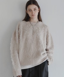 SOCCE | ルーズシルエットフェザーニット(ニット/セーター)